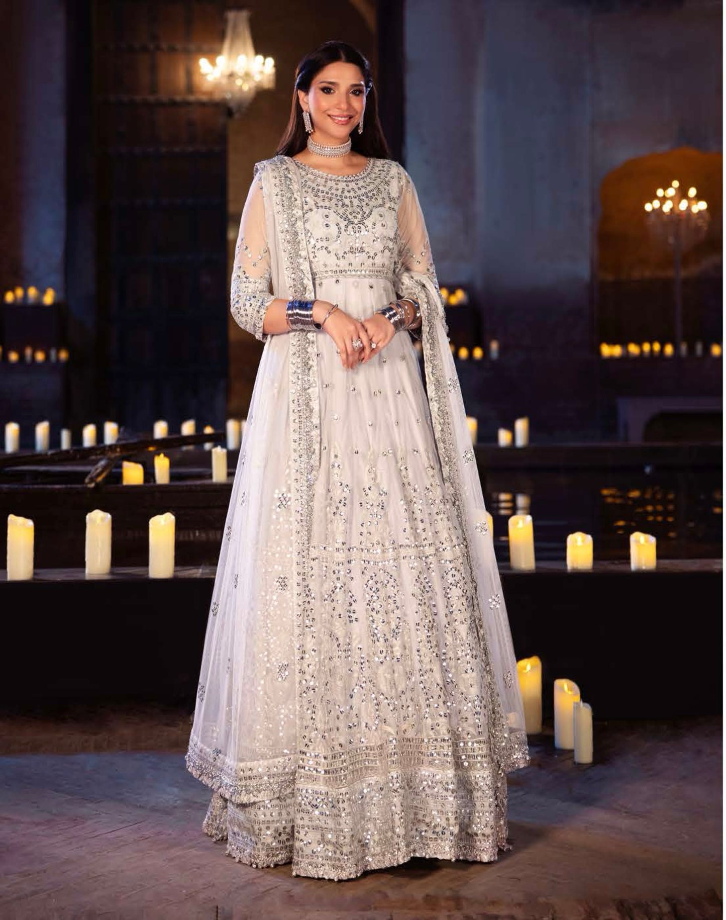 Asim Jofa VASL Collection | AJYV-03 (White)
